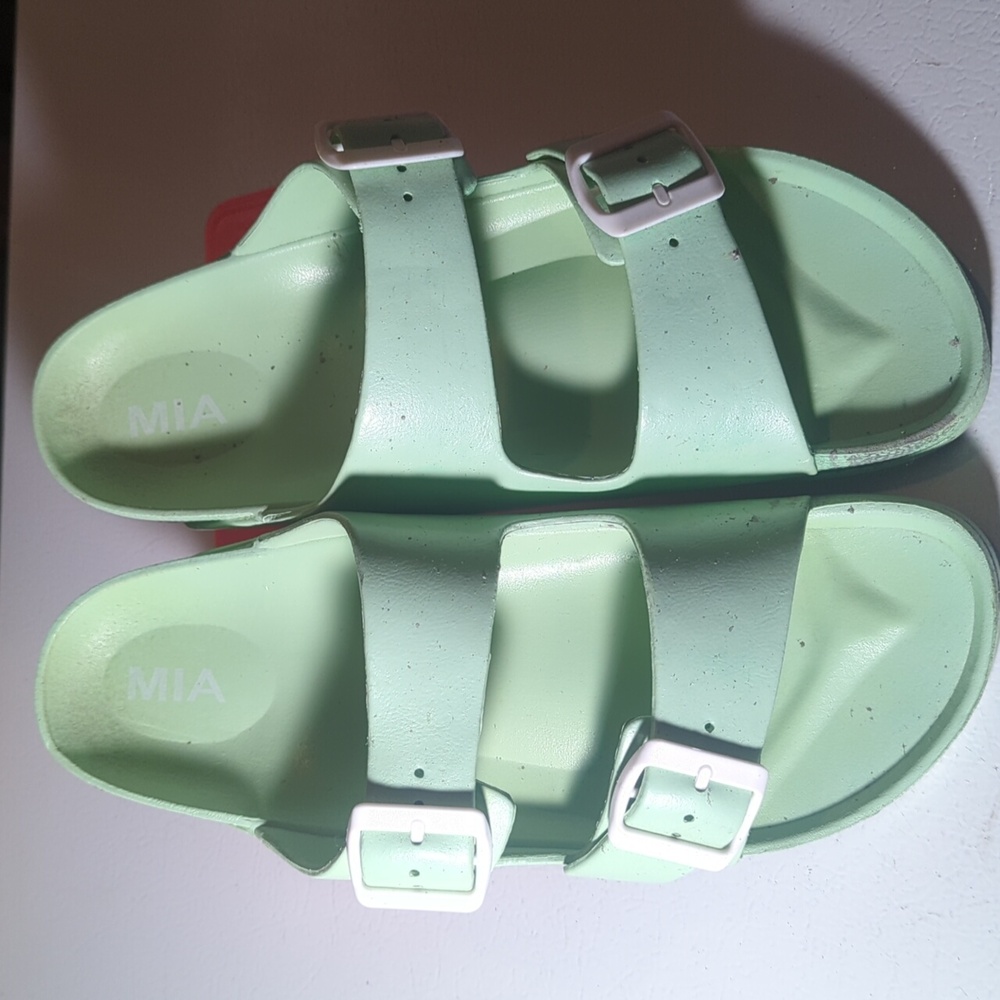 MIA mint green sandals size 11